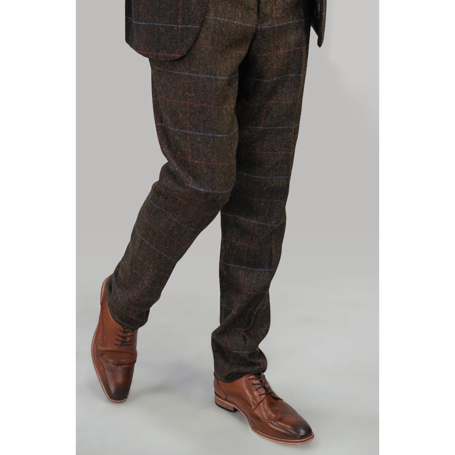 Grey Tweed Trousers – Leonard Silver