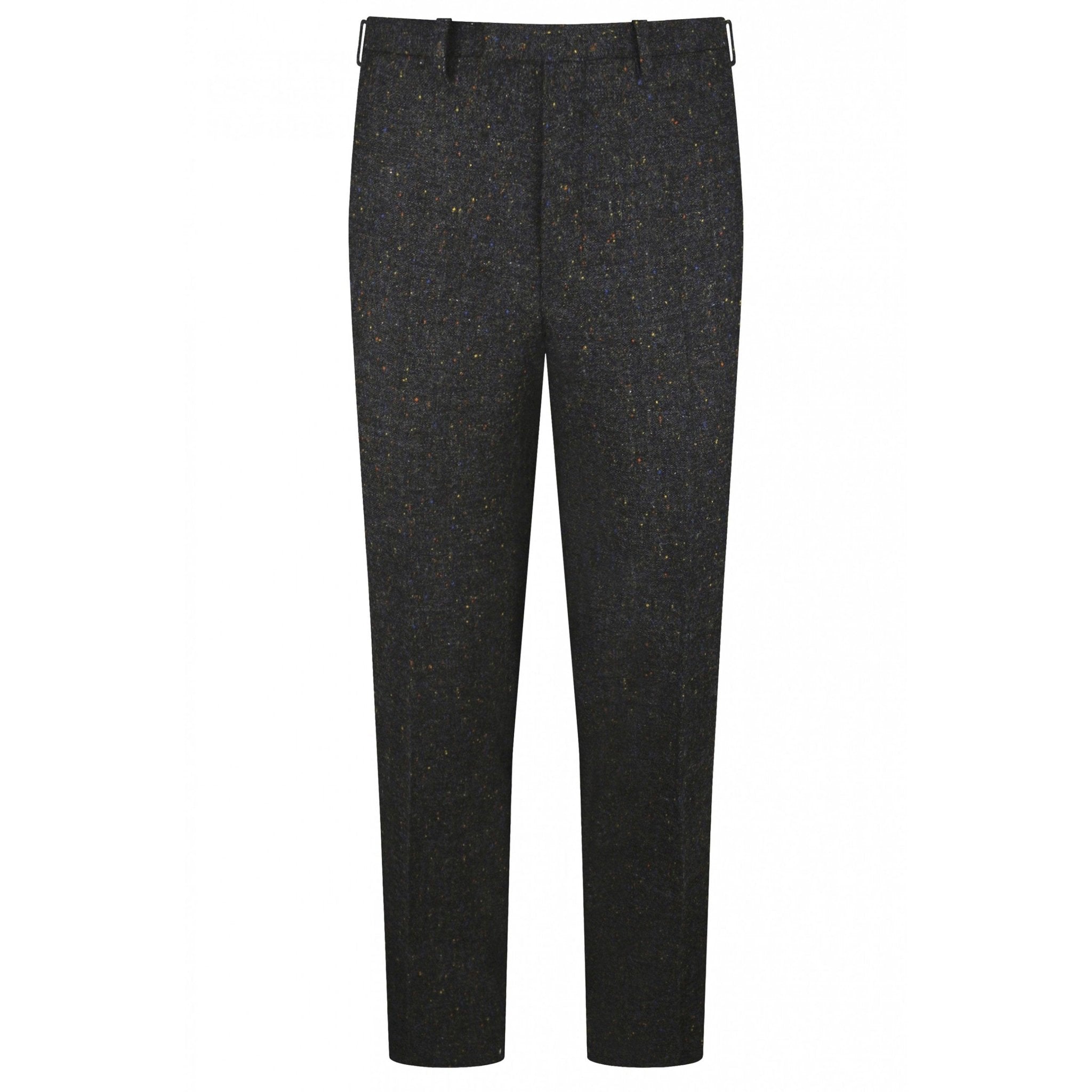 Grey Multi Fleck Tweed Trousers – Leonard Silver