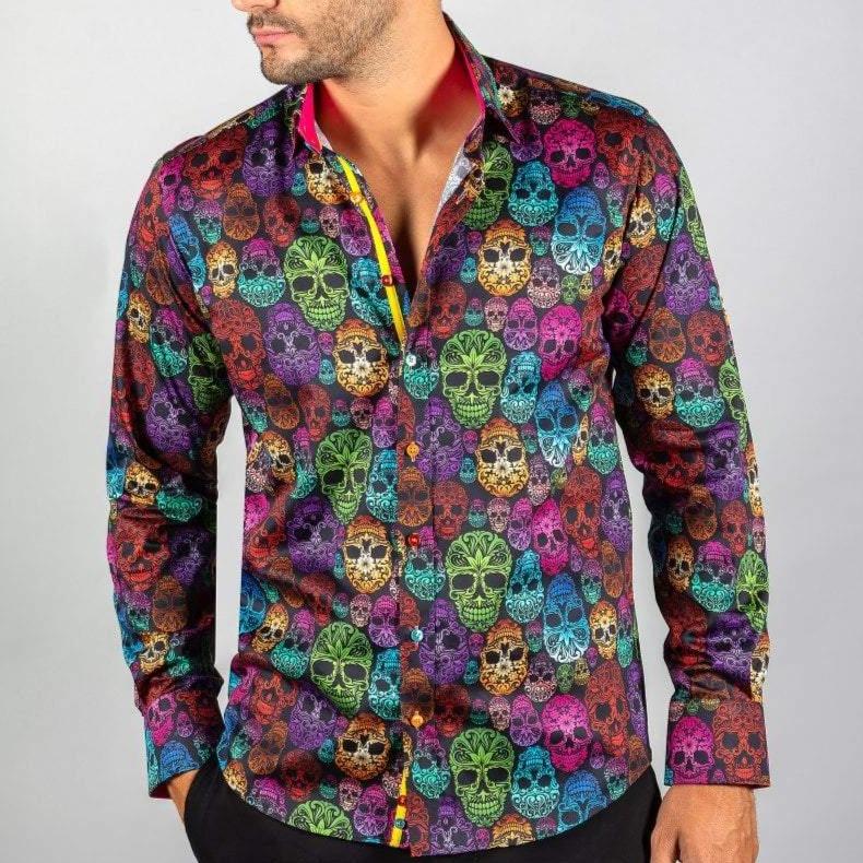 Skull shop shirts mens