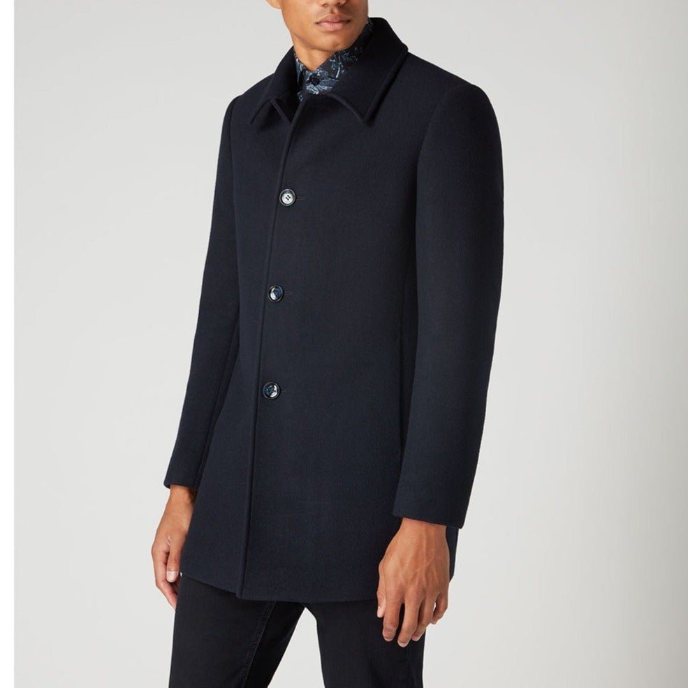 Tailored wool coat