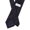 Block Stripe Grenadine Italian Made Dark Blue Silk Tie