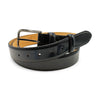 High Shine Polished Belt Navy