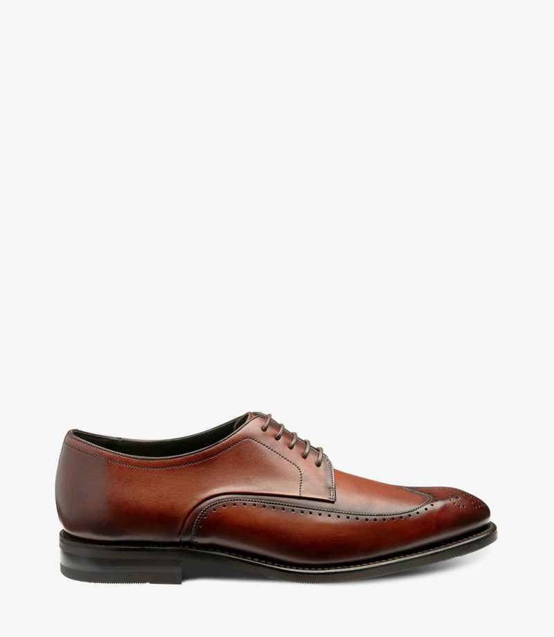 Bale Derby Brogue Scotch Patina - Loake