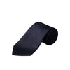 Block Stripe Grenadine Italian Made Dark Blue Silk Tie - Eton Shirts