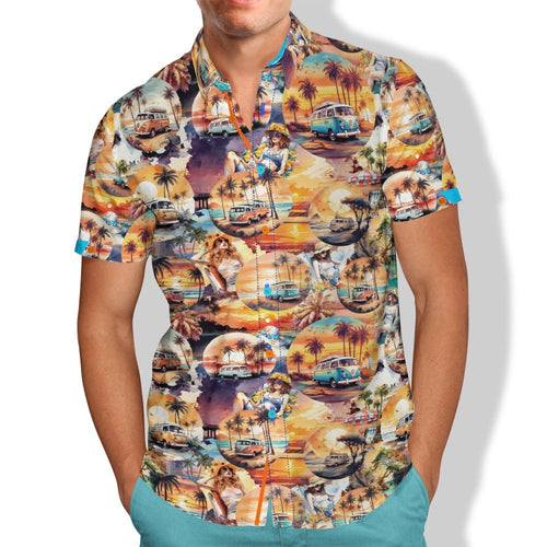 Claudio Lugli Campervan Short Sleeve Shirt - Claudio Lugli