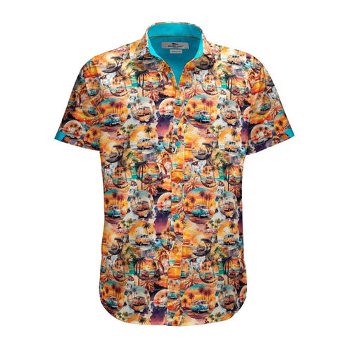 Claudio Lugli Campervan Short Sleeve Shirt - Claudio Lugli