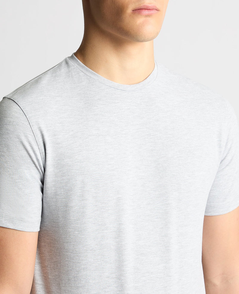 Crew Neck T-Shirt Light Grey - Remus Uomo