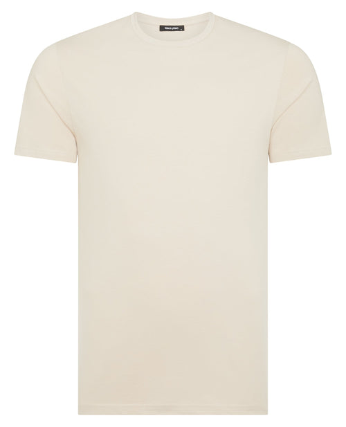 Crew Neck T-Shirt Stone - Remus Uomo