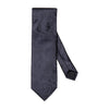 Dark Navy Silk Paisley Tie - Eton Shirts