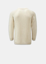 Fisherman Rib Jumper Ecru - Gloverall