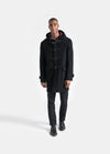 Gloverall Morris Duffle Coat Black - Gloverall