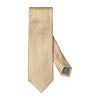 Gold Geo Italian Made Silk Tie - Eton Shirts