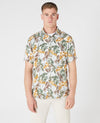 Hawaiian Shirt Green/Yellow - Remus Uomo