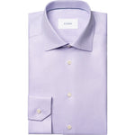 Herringbone Lilac Signature Dobby Shirt - Eton Shirts