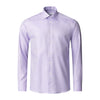 Herringbone Lilac Signature Dobby Shirt - Eton Shirts