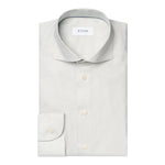 Light Green Signature Striped Oxford Shirt - Eton Shirts