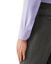 Lilac Semi Solid Signature Twill Shirt - Eton Shirts