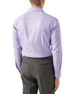 Lilac Semi Solid Signature Twill Shirt - Eton Shirts