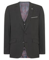 Luca Charcoal Stretch Suit - Remus Uomo