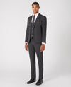 Luca Charcoal Stretch Suit - Remus Uomo