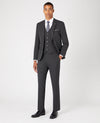 Luca Charcoal Stretch Suit - Remus Uomo