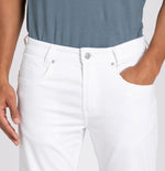 Mac White Arne Pipe Jeans - Mac Jeans