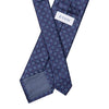 Navy Geo Italian Made Silk Tie