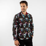 Paint Splatter Skull Shirt - Claudio Lugli