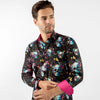 Paint Splatter Skull Shirt