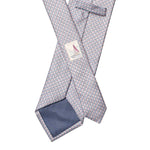 Pink Geometric Print Silk Tie - Eton Shirts