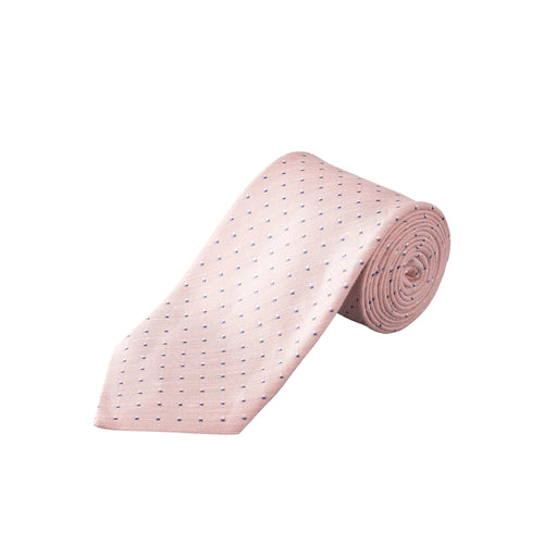 Pink Motif Print Silk Tie - Eton Shirts