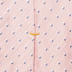 Pink Motif Print Silk Tie - Eton Shirts