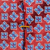 Red Floral Woven Silk Tie - Eton Shirts