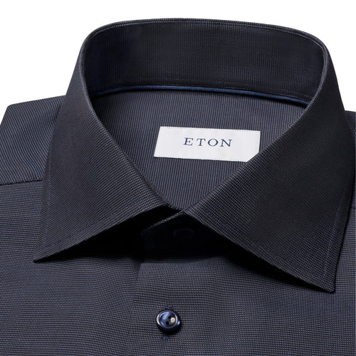 Semi Solid Signature Dobby Shirt - Eton Shirts