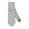 Silk Tie with Bold Navy Stripe - Eton Shirts