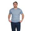 Sky Short Sleeve Crew Neck Knit - Thomas Maine