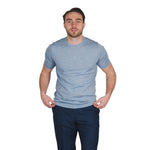 Sky Short Sleeve Crew Neck Knit - Thomas Maine