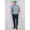 Sky Short Sleeve Crew Neck Knit - Thomas Maine