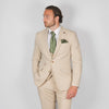 Summer Beige Suit - Leonard Silver