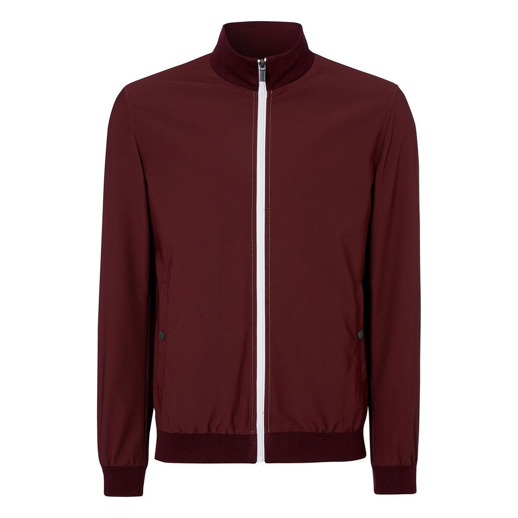 Burgundy bomber outlet