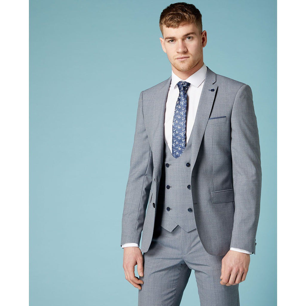 Vintage Mister Leonard - medium Grey- Wool Blend Suit - Skirt and
